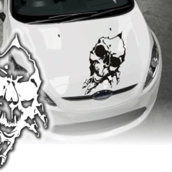 Totenkopf, Skull und Totenschädel Aufkleber von MHG-Design